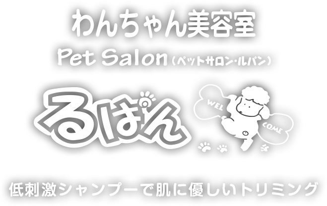 低刺激シャンプーで肌に優しいトリミング